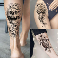 Tatuajes resistentes al agua Toneoldshu, duración de 3 a 5 días.