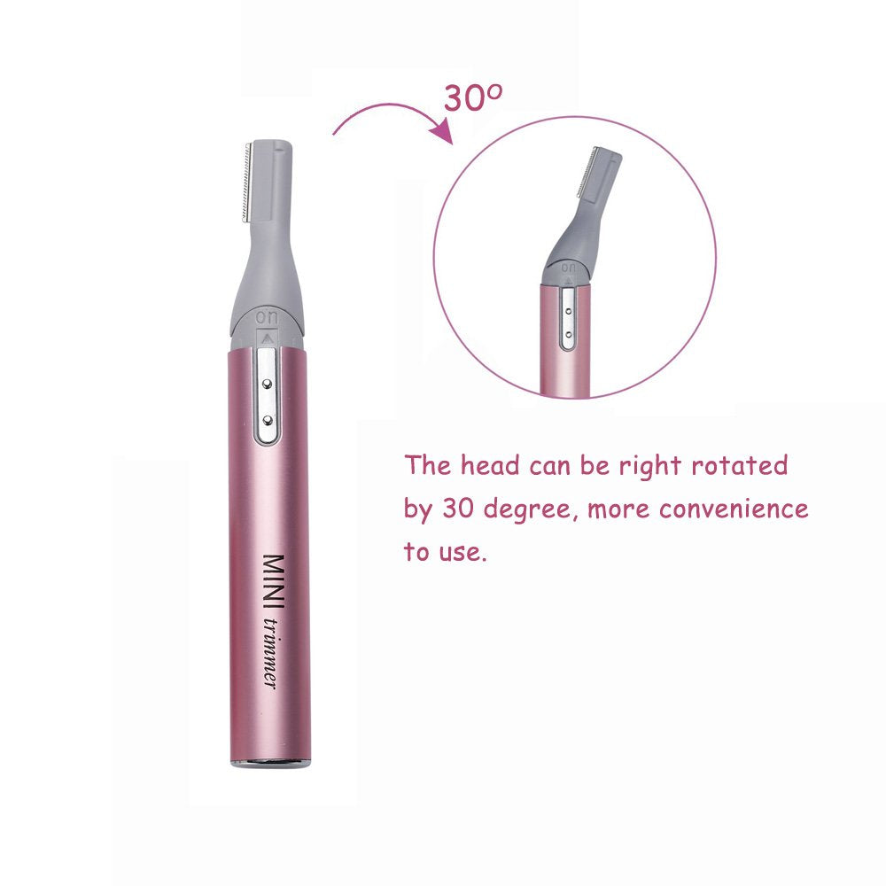 Tongtletech mini rotatable lady shaver eyebrow-shaper for clean, defined brows