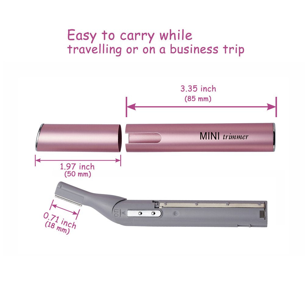 Tongtletech mini rotatable lady shaver leg-remover for quick leg grooming