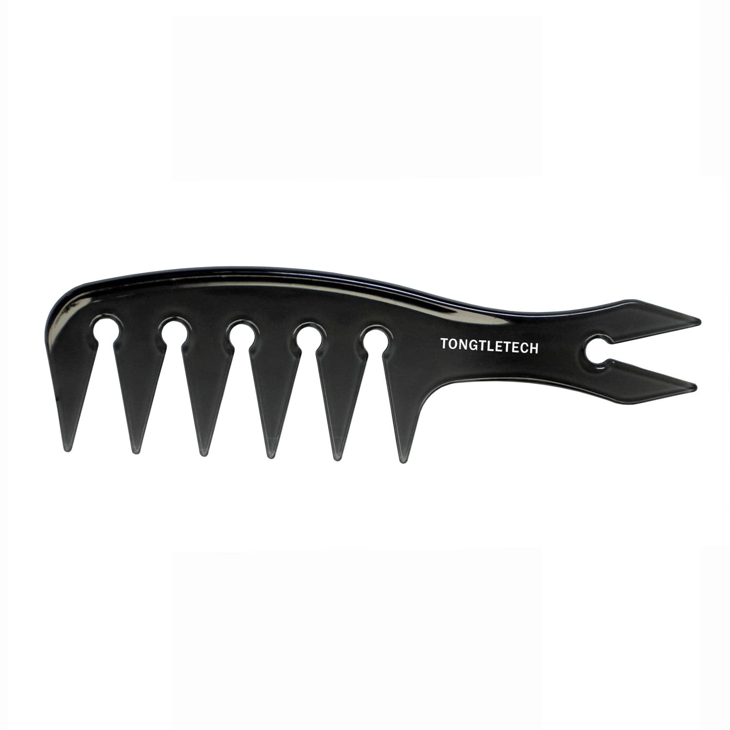 TONGTLETECH Texture Comb tail-teeth design enables precise sectioning and styling.