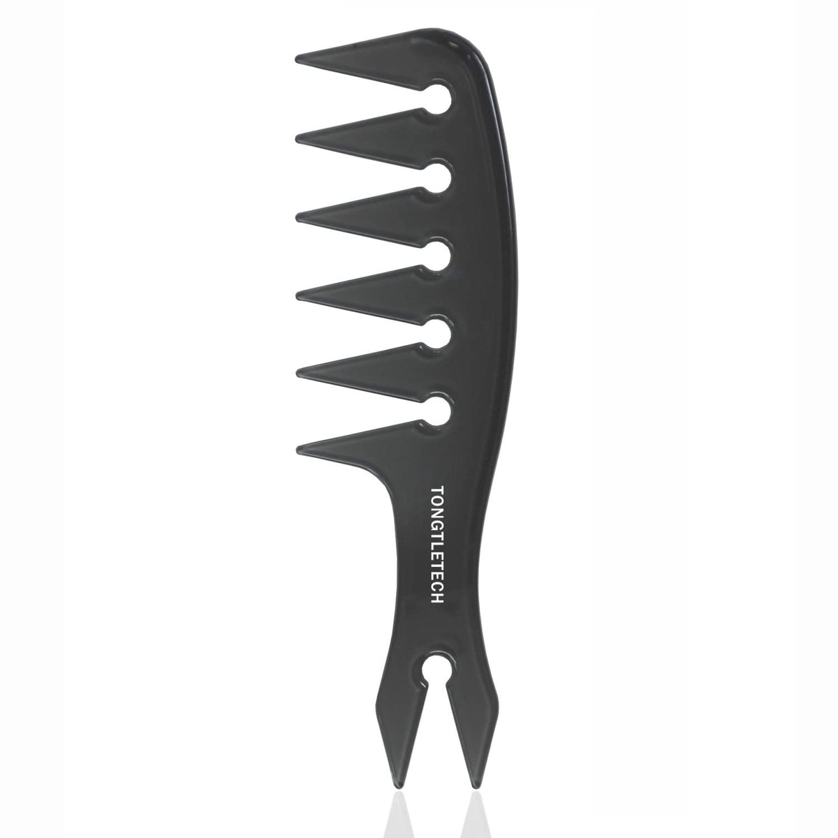 TONGTLETECH Texture Comb wide-tooth hair brush for gentle detangling and texture.