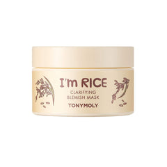 TONYMOLY Máscara de Arroz: botella destacada para uso semanal y purificar poros.