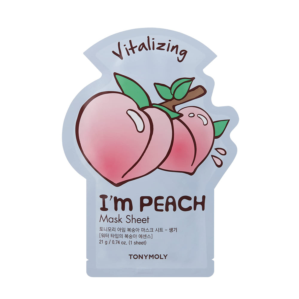 TONYMOLY I'm Sheet Mask Lotus calms and hydrates for balanced, comfortable skin.