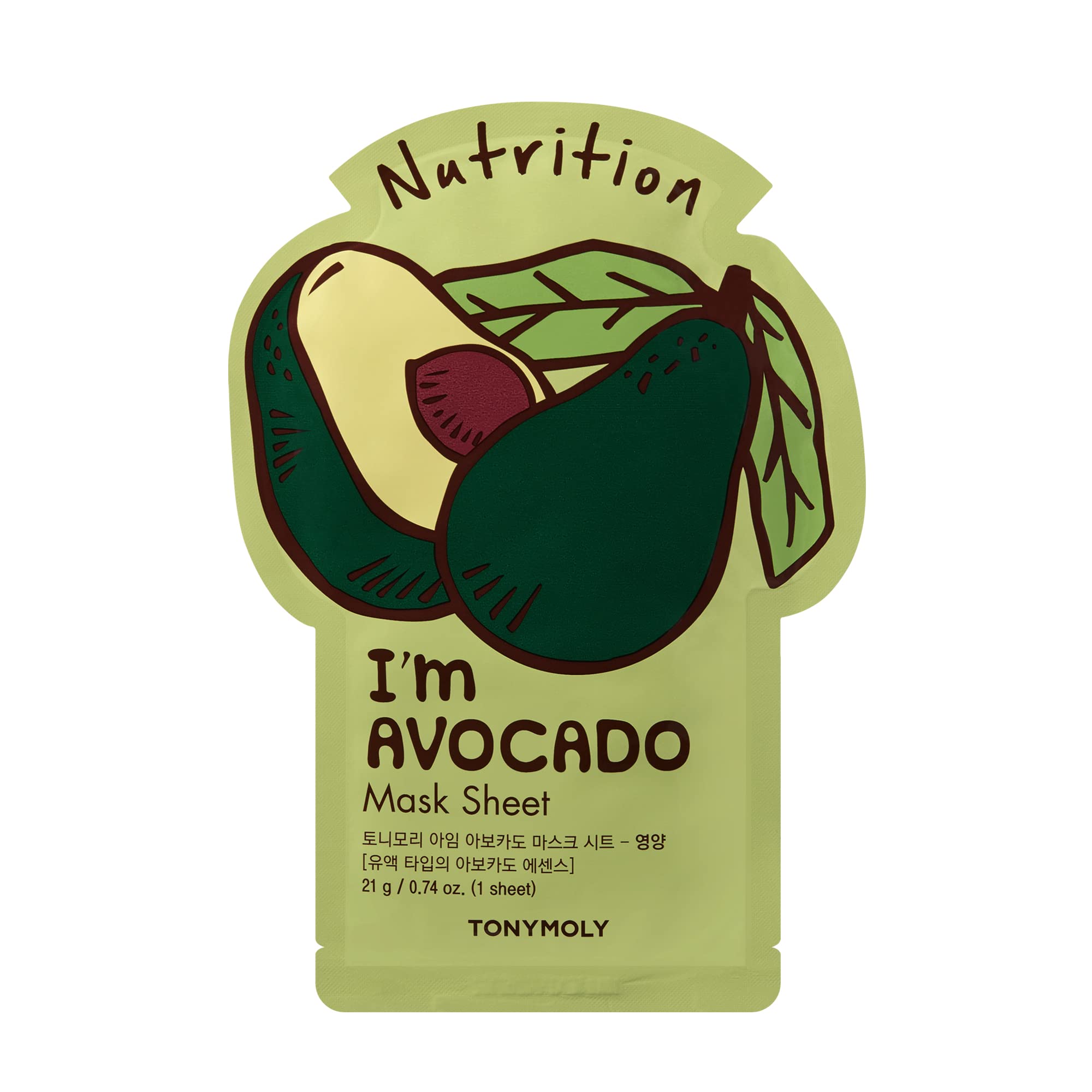 TONYMOLY I'm Sheet Mask Orange delivers vitamin C boost for bright, healthy skin.