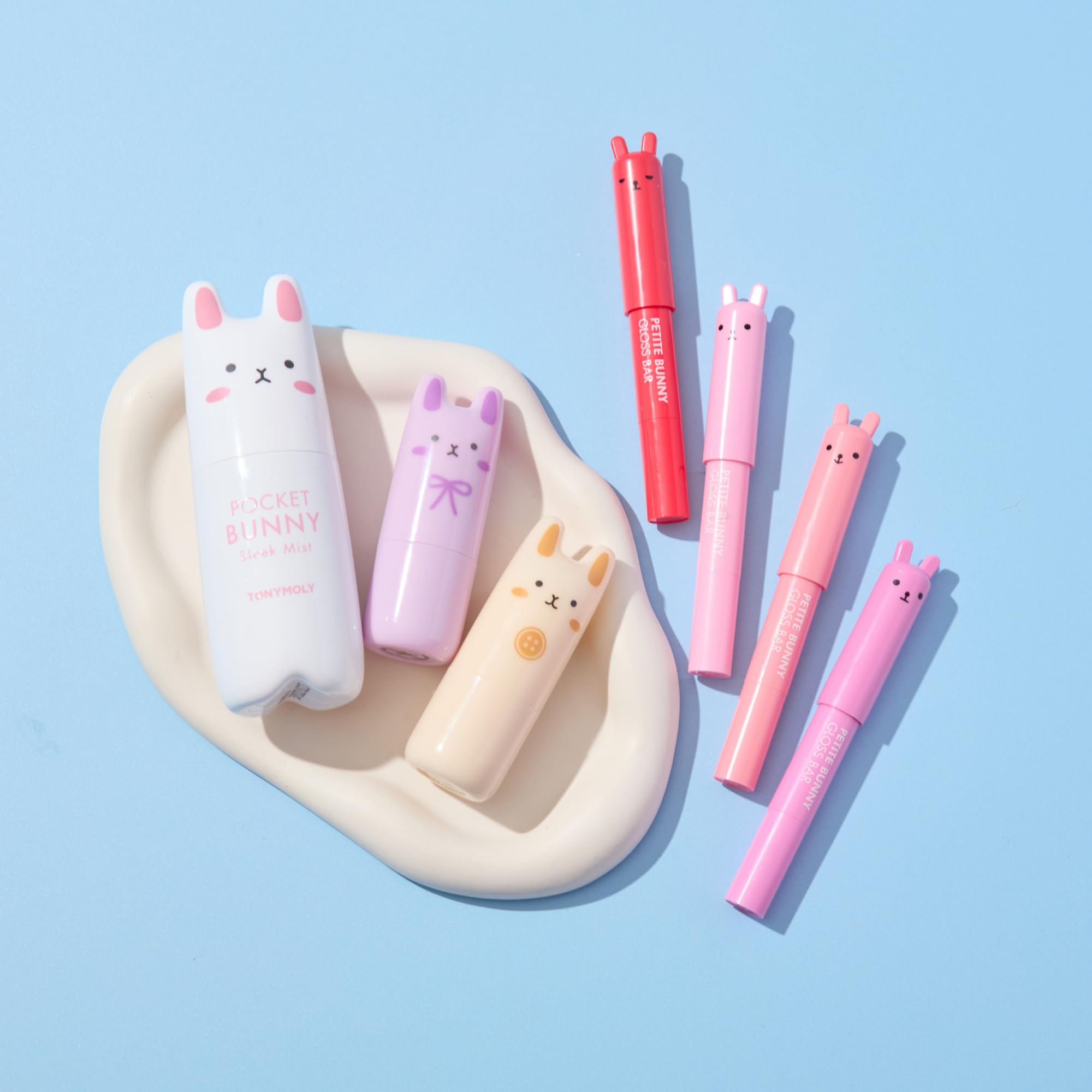 TONYMOLY Pocket Bunny efecto refrescante en la piel.