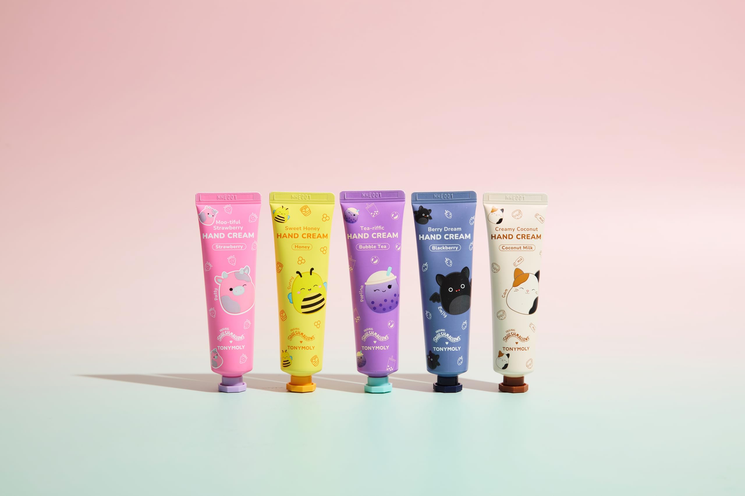 TONYMOLY crema de manos de absorción rápida, perfecta para bolso o mochila.