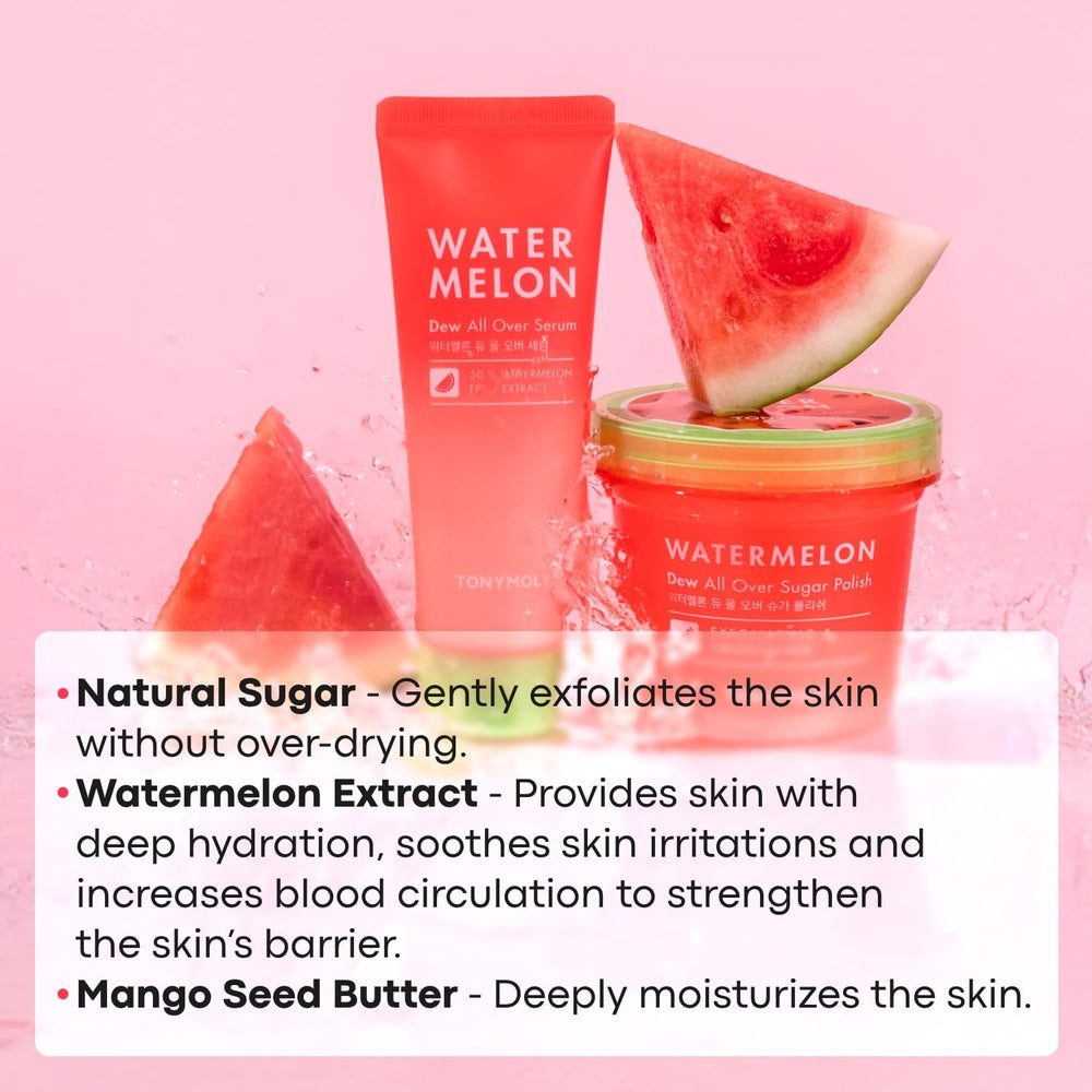 TONYMOLY suero de sandía: hidratación diaria para piel suave.