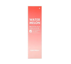 TONYMOLY suero de sandía: textura ligera para absorción rápida.