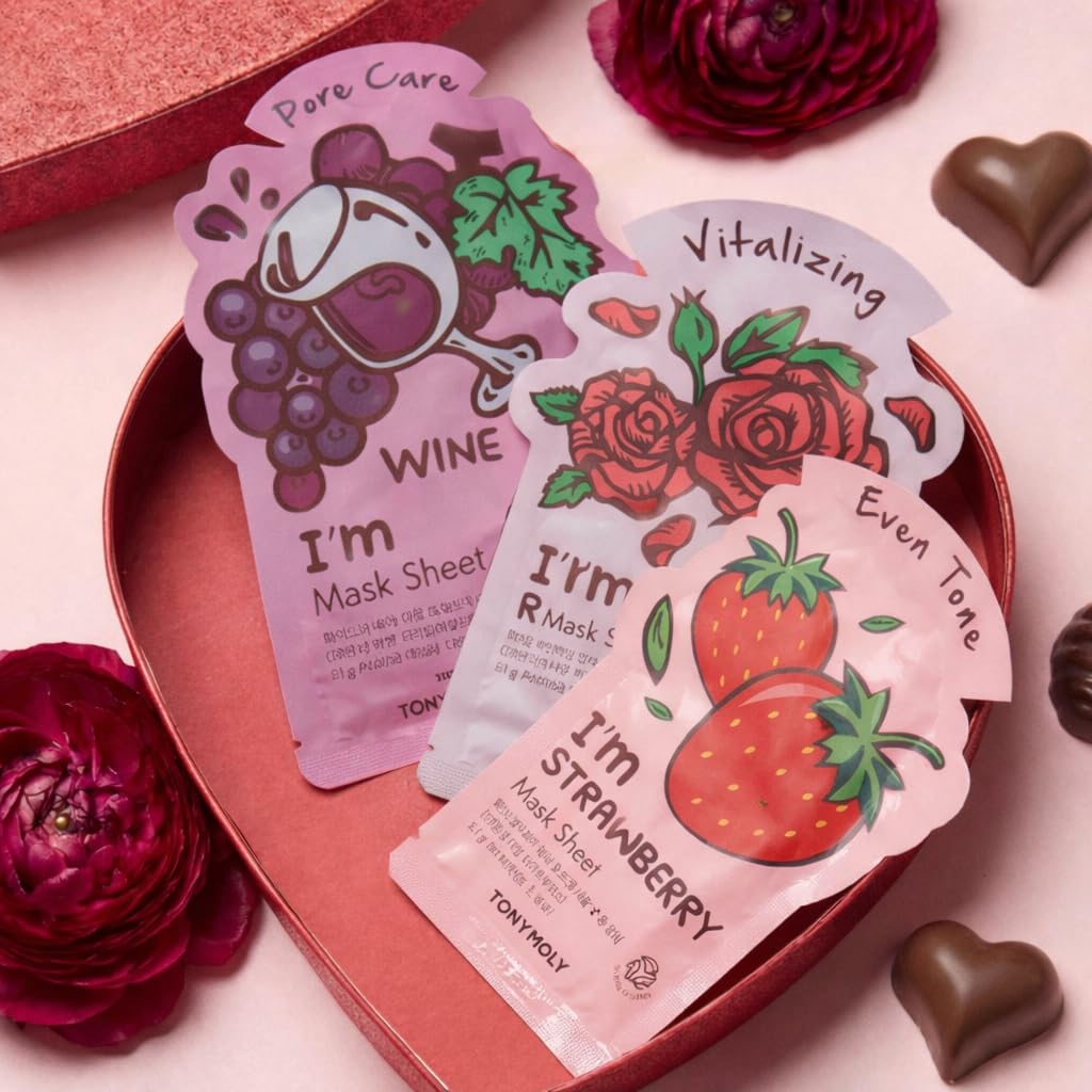 TONYMOLY Sweetheart Packaging Display on a shelf