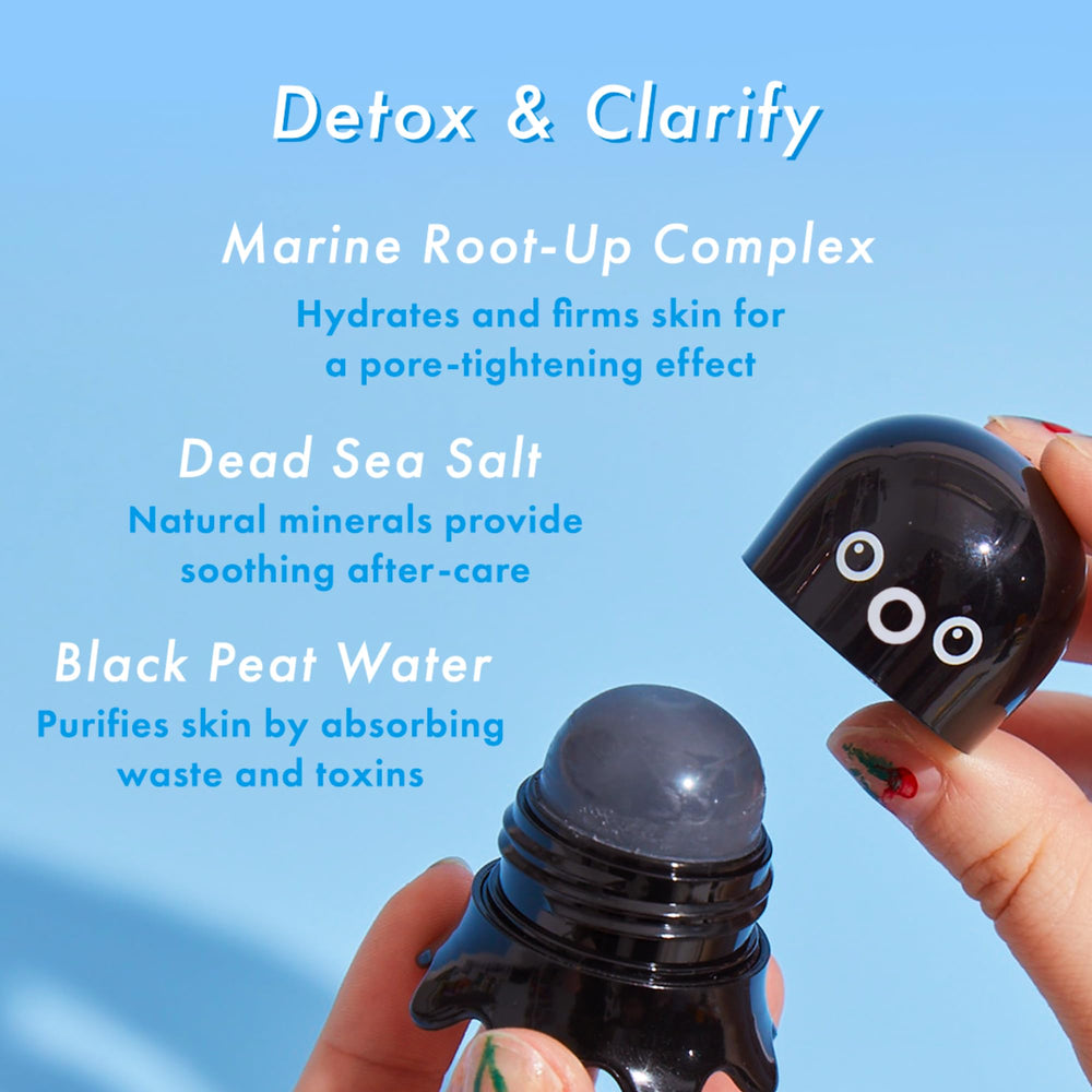 TONYMOLY Tako Pore, barra pulpo textura sólida que se vuelve gel al contacto.