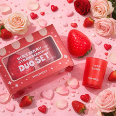 TONYMOLY Very Berry Crema de Manos, hidratación suave y aroma a fresa.