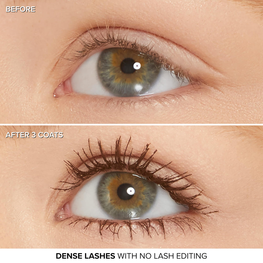 Too Faced Better Than Sex Mascara lash separation detail for a clump-free finish.