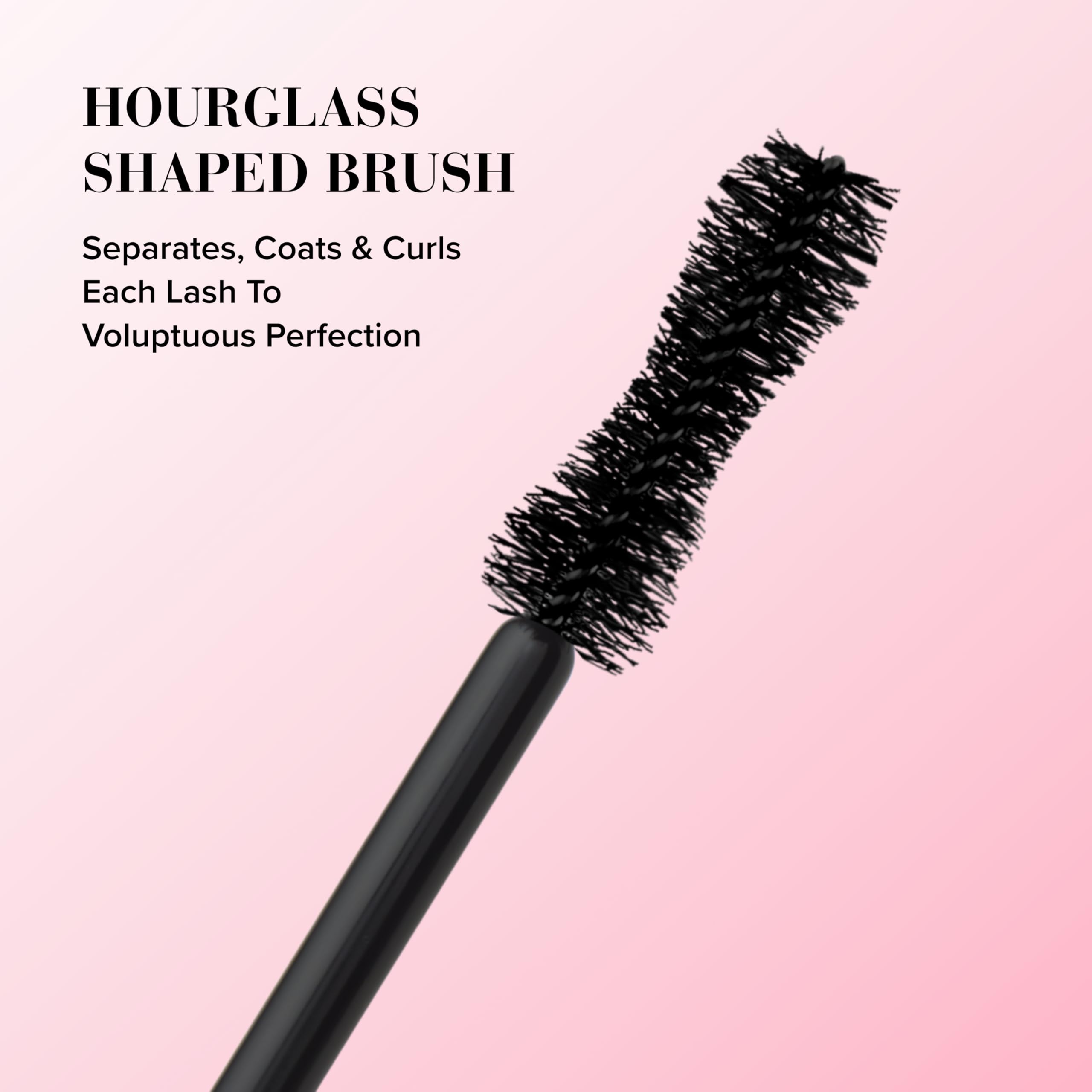 Too Faced Better Than Sex Mascara lashes volume close-up for bold definition.