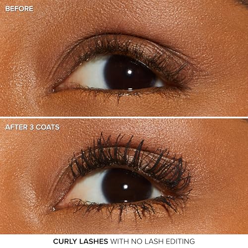 Negro intenso de Too Faced Better Than Sex Máscara realza profundidad de mirada.