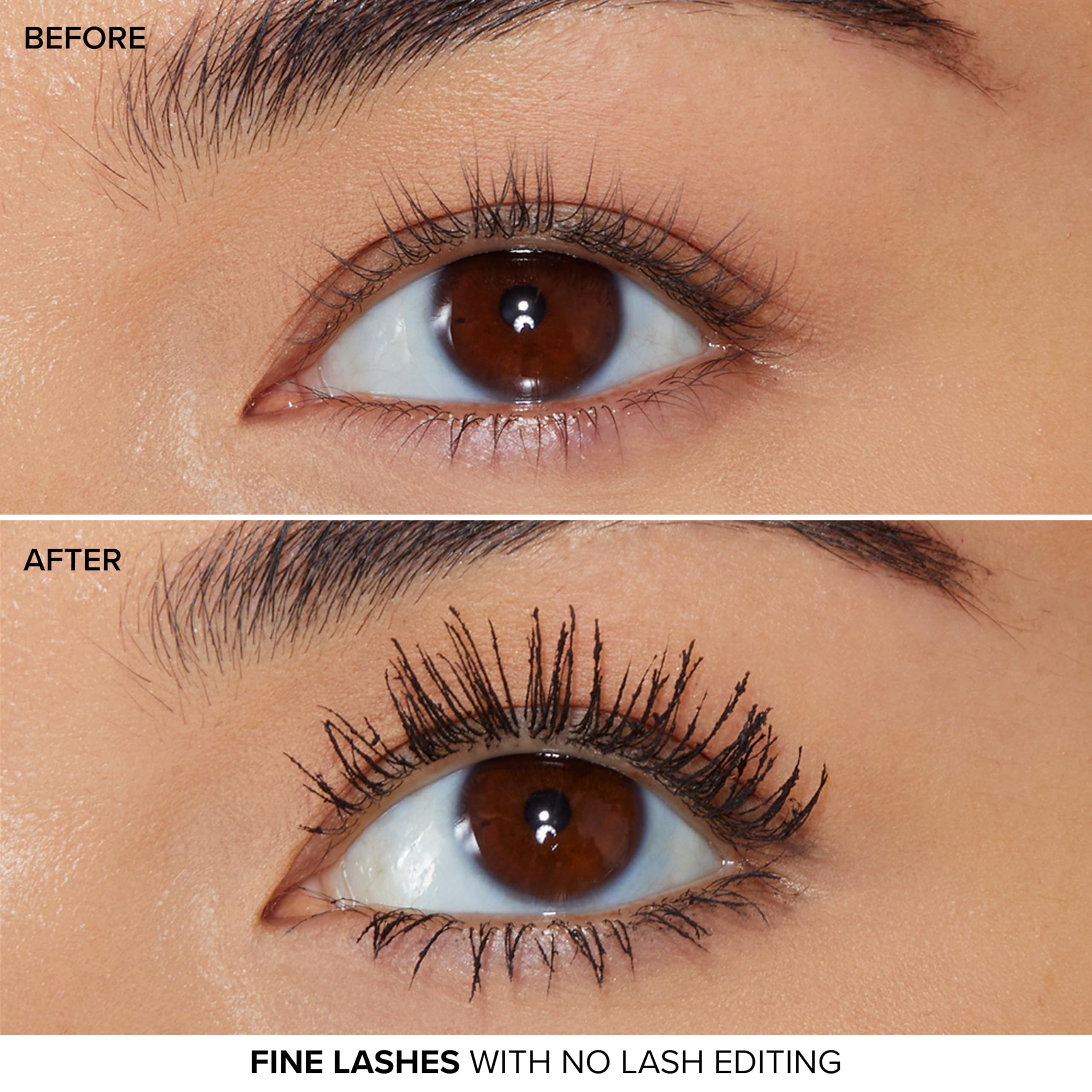 Omega oil nourishes lashes for a healthier feel