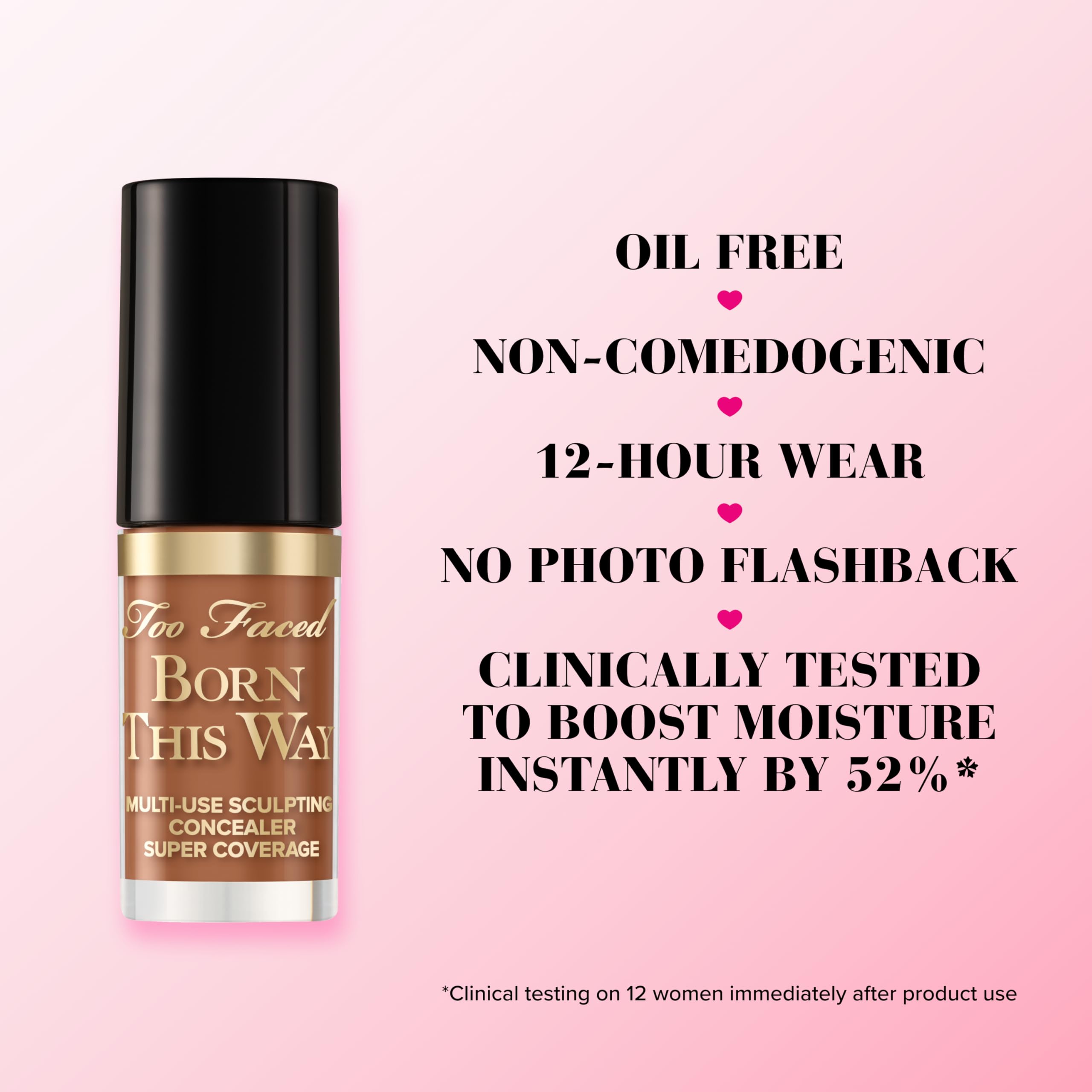 Too Faced Born This Way acabado-natural para pieles diarias.
