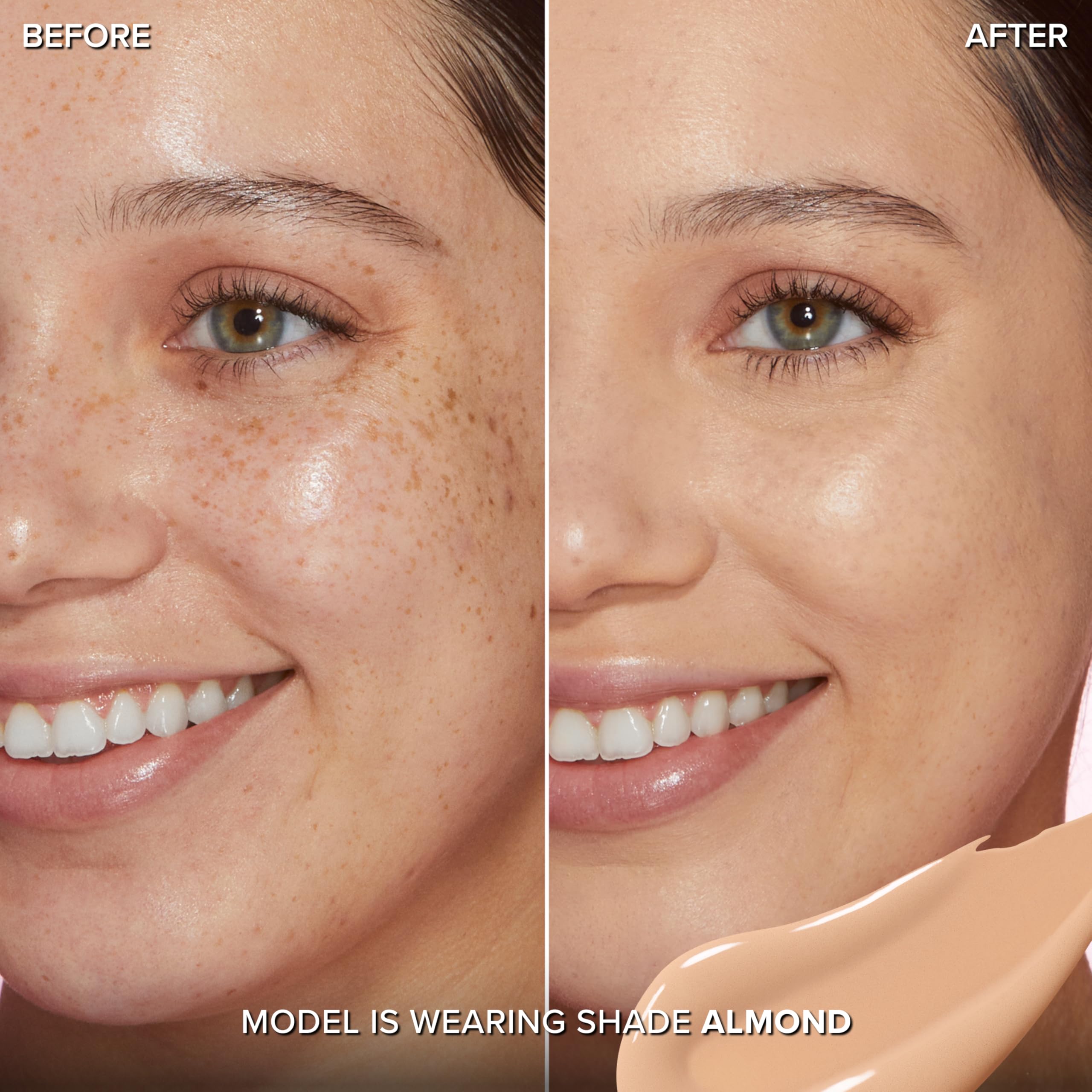 Too Faced Born This Way Concealer Almond applicator for quick retouching.