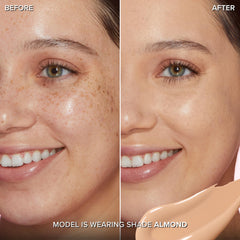 Too Faced Born This Way Concealer Almond applicator for quick retouching.