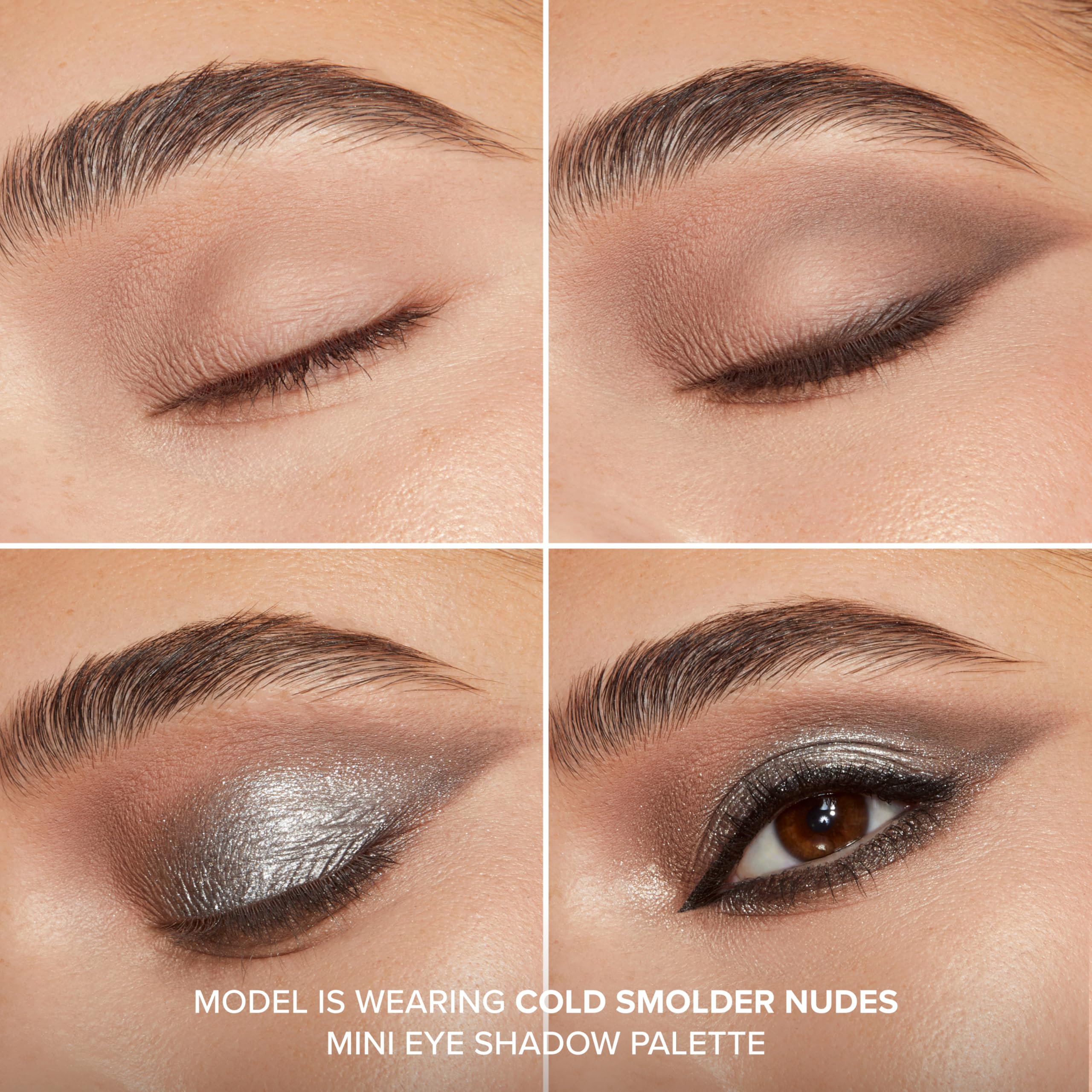 Warm and cool nude tones offer shimmer, metallic, and matte finishes.