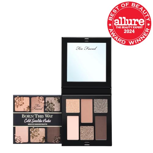 Six pigmented nude shades swatch beautifully with creamy texture on eyelids.