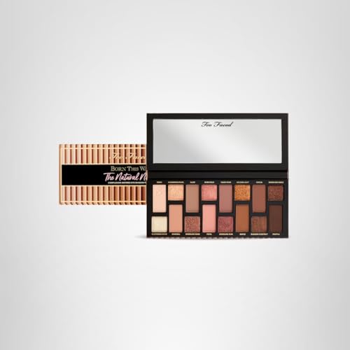 Compact packaging detail of Too Faced Born This Way Natural Nudes