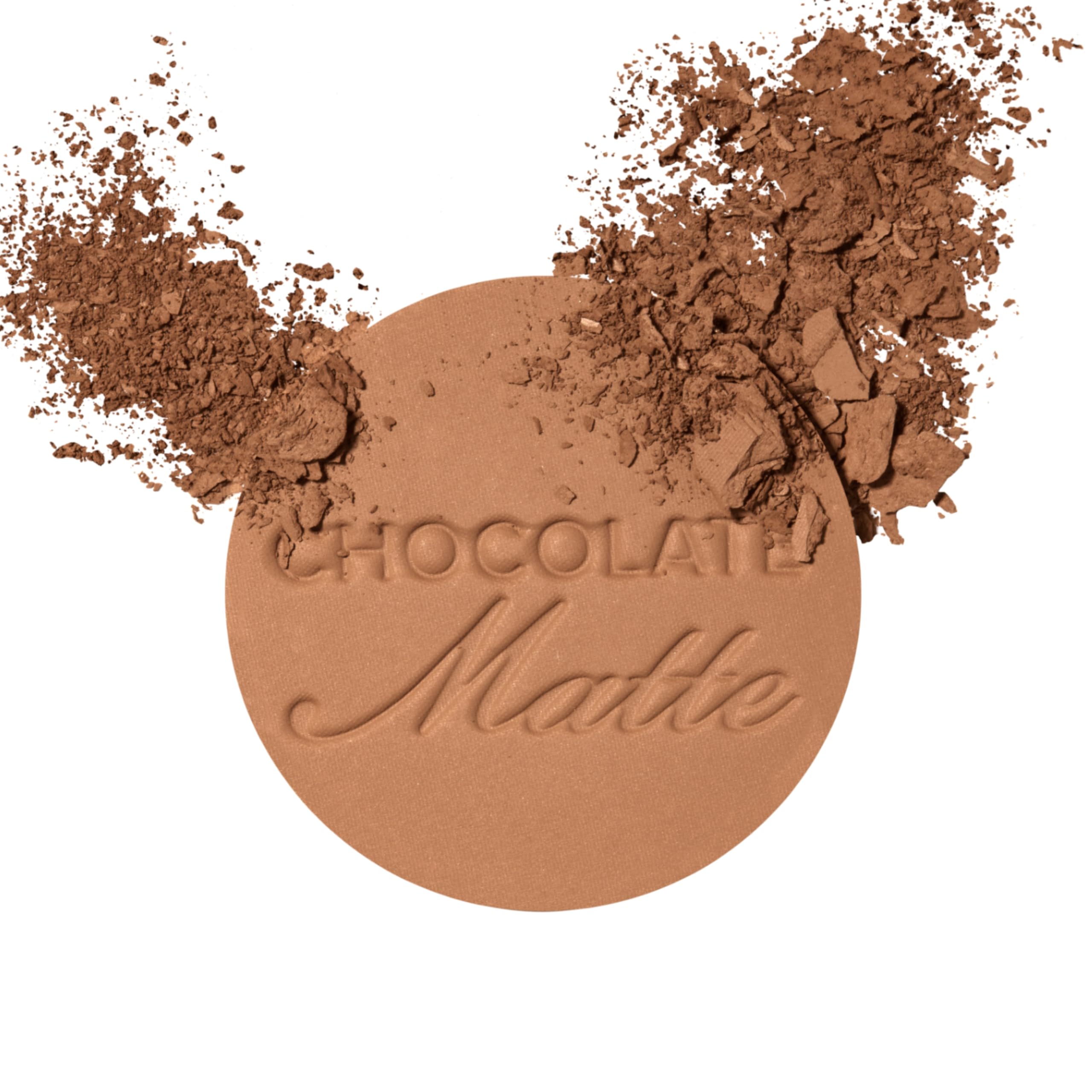 Too Faced Chocolate Soleil swatch shows rich bronzed tones