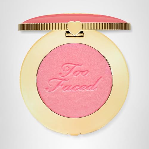 Too Faced Cloud Crush Blurring Blush second-skin feel on cheeks.