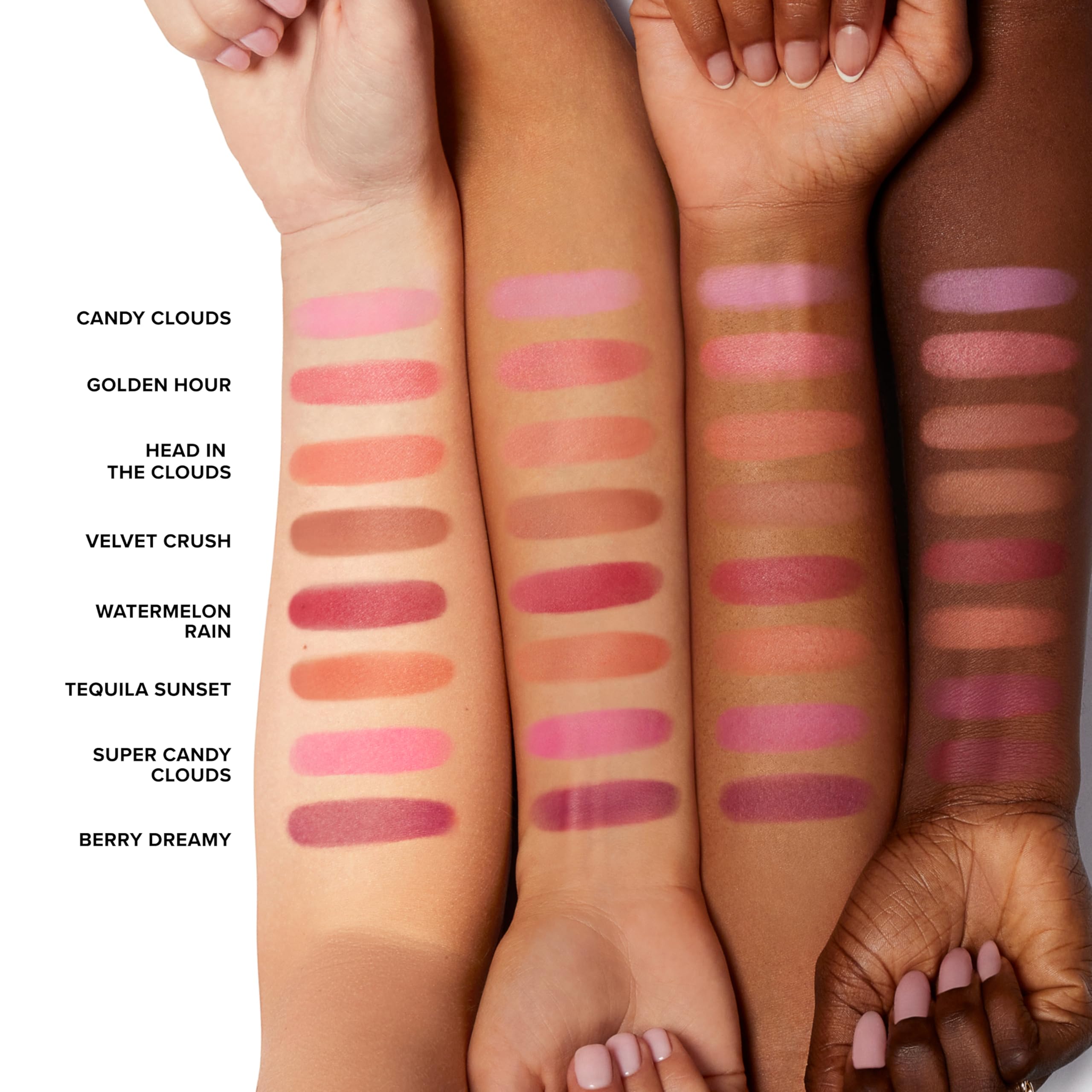 Too Faced Cloud Crush Blurring Blush safe for sensitive skin claim.