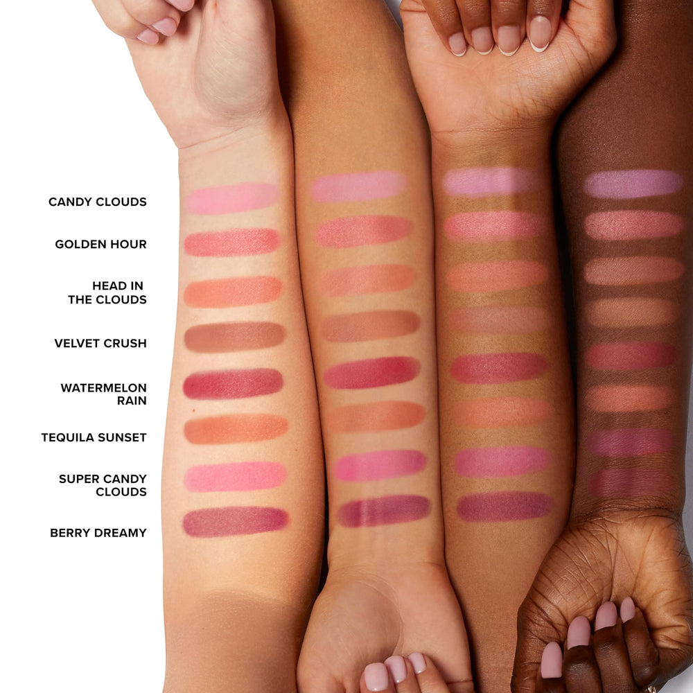 Too Faced Cloud Crush Blurring Blush safe for sensitive skin claim.