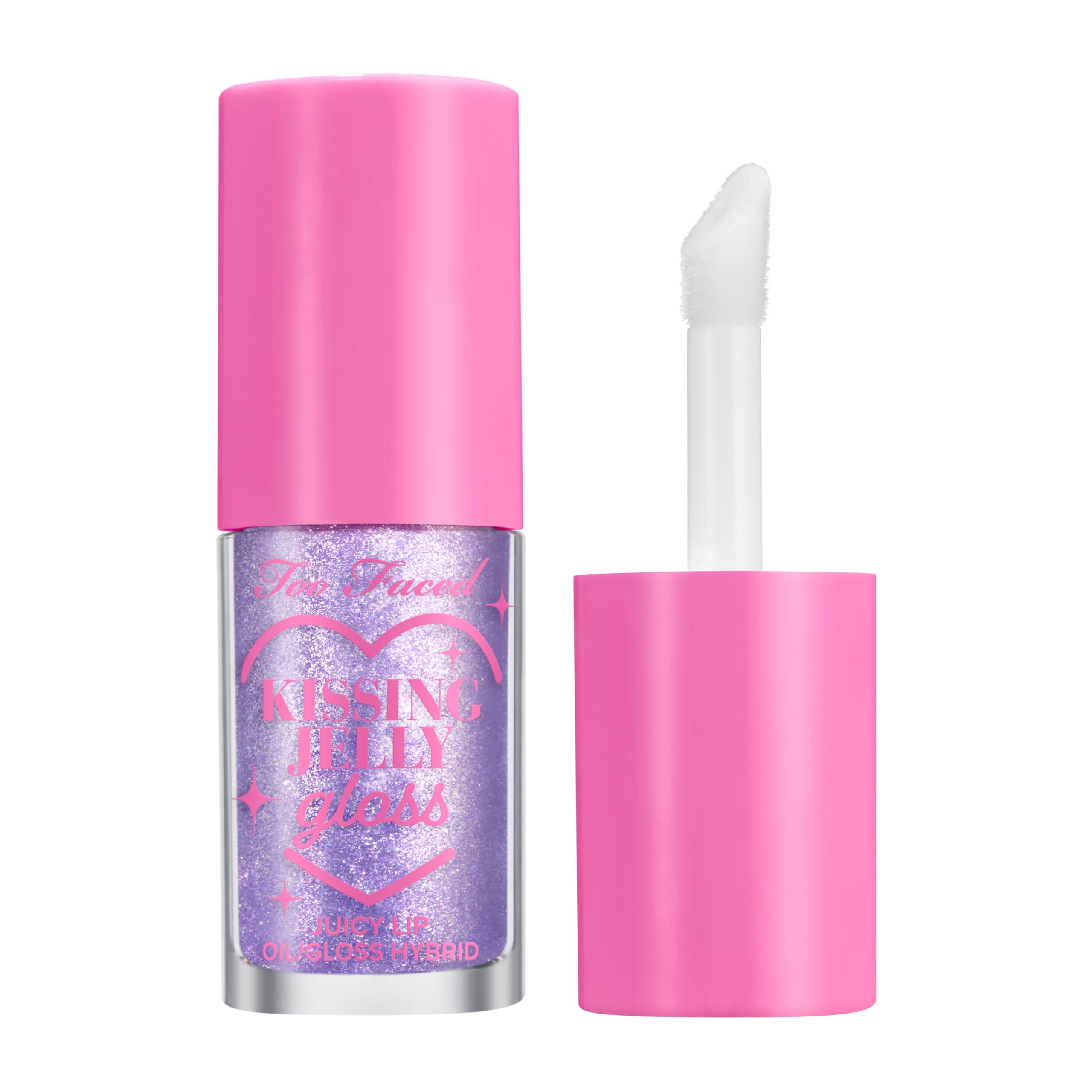 Too Faced Kissing Jelly Ornament makes a cute gift tag idea.