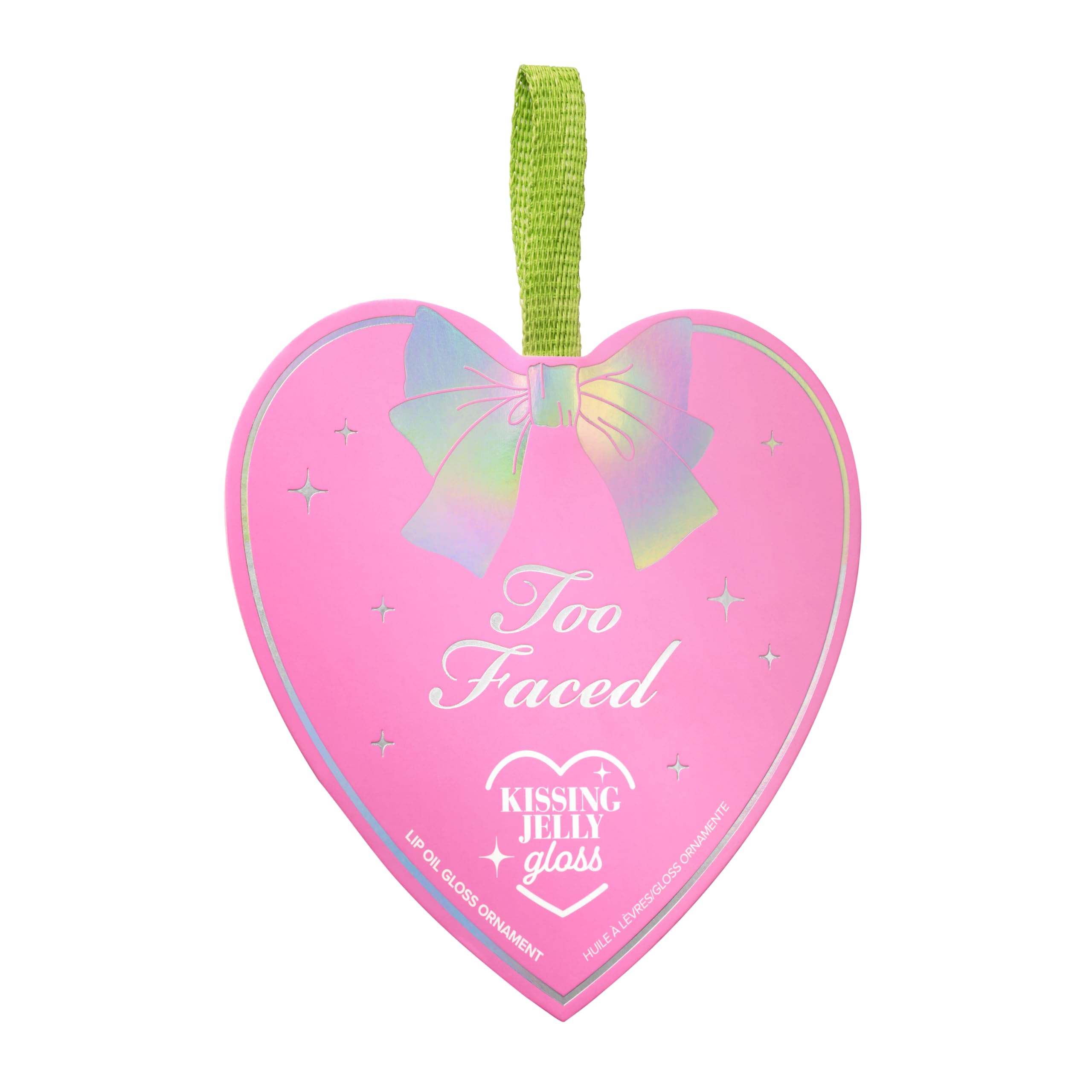 Too Faced Kissing Jelly Ornament is ready for holiday gifting.