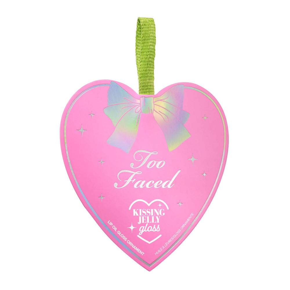 Too Faced Kissing Jelly Ornament is ready for holiday gifting.