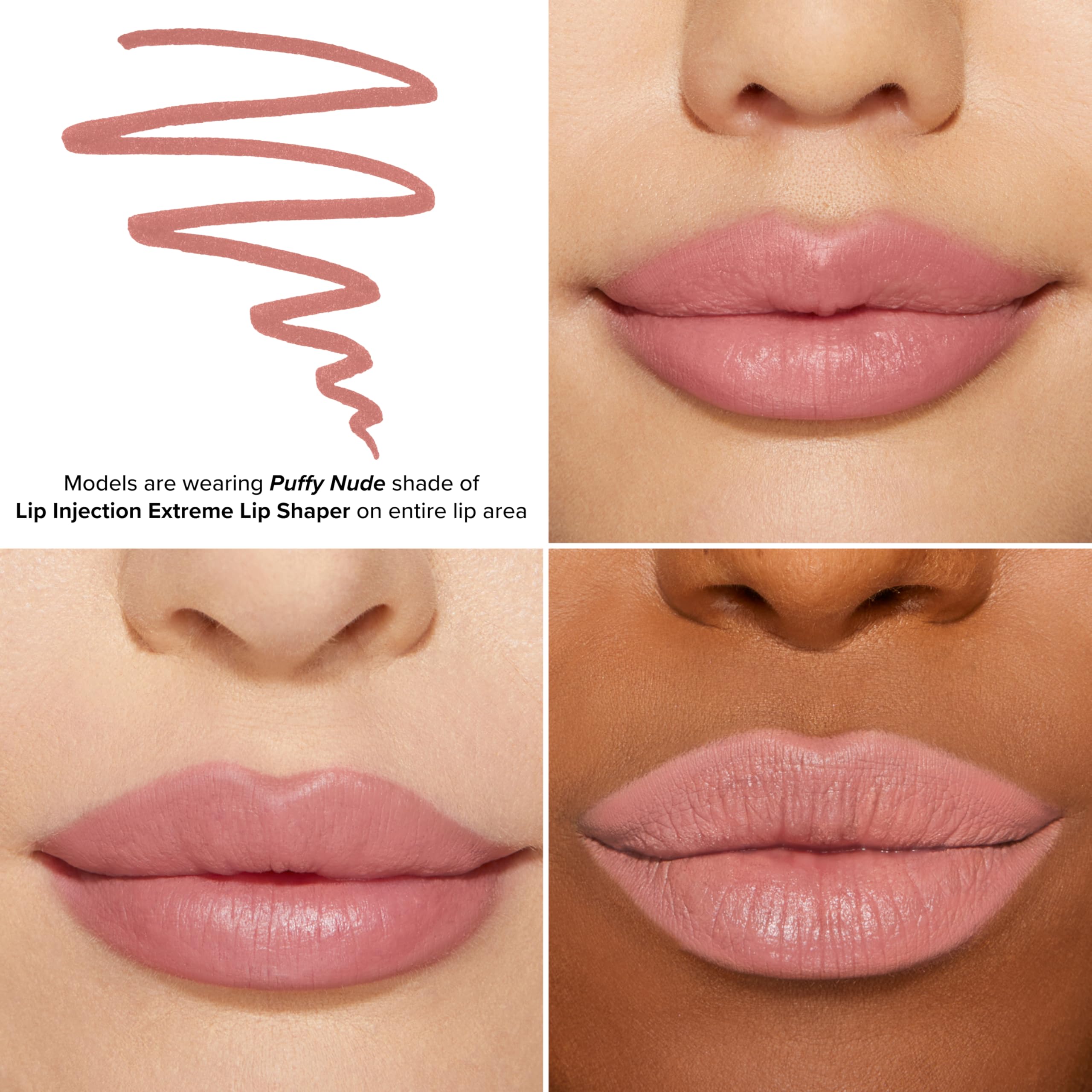 Too Faced Lip Injection Extreme application demonstrates smooth, precise lip shaping.