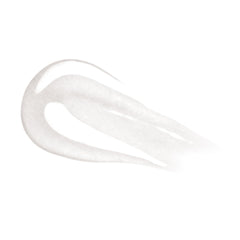 Close-up of glossy finish delivering hydrated lips with a plump look.