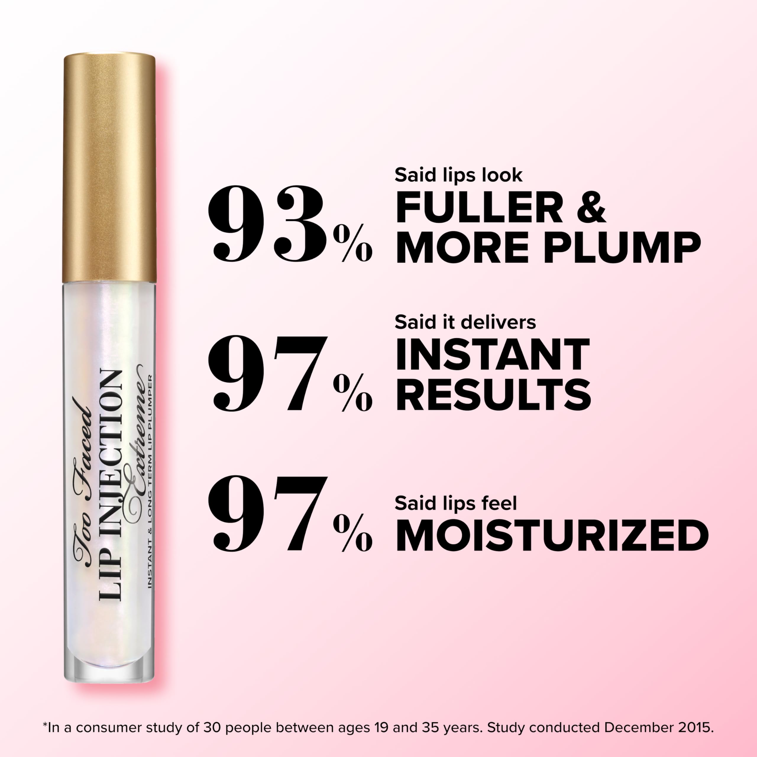 Lips with glossy color and light reflection for dramatic shine.