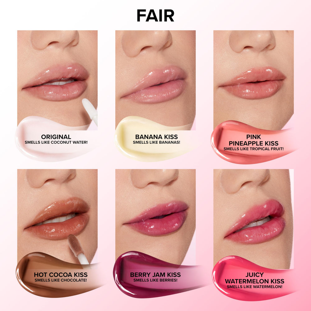 Too Faced Pillow Balm lip-application demonstrates quick, smooth glide.