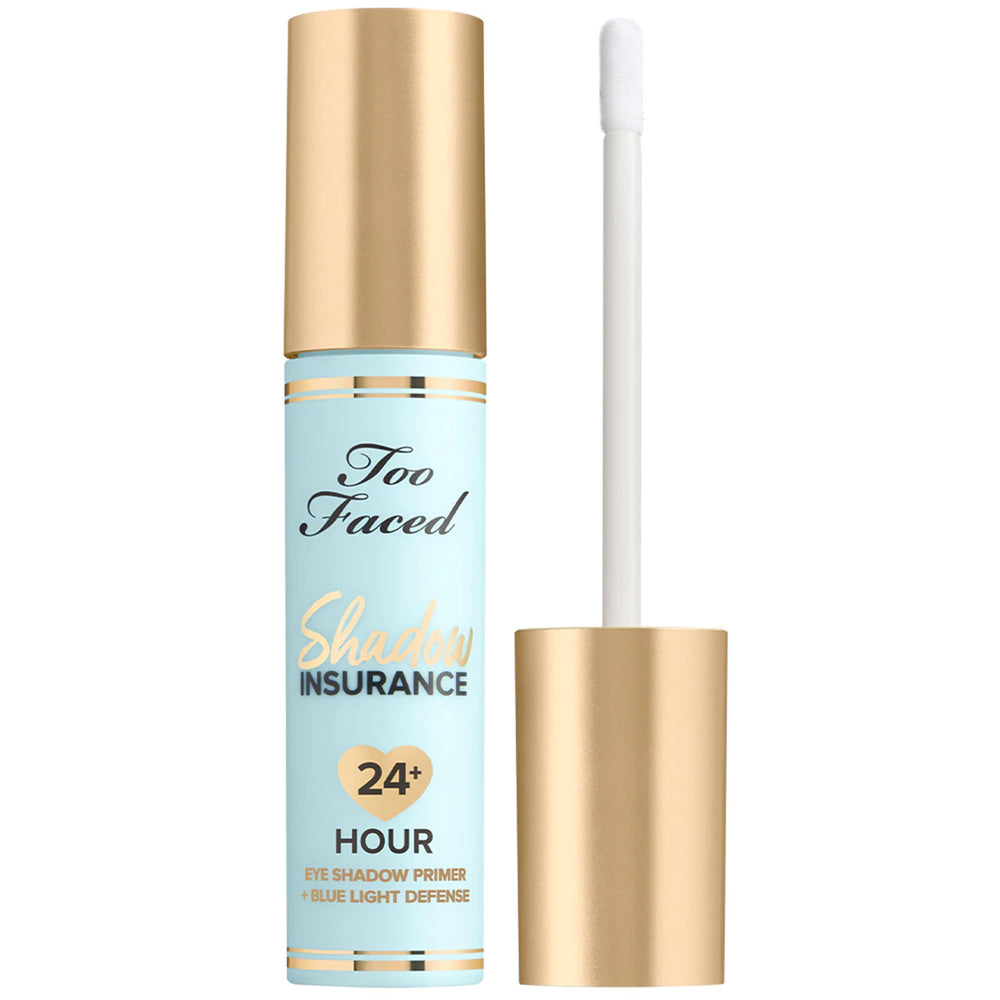 Too Faced Shadow Insurance primer-ojos 24h para un color duradero y sin pliegues.