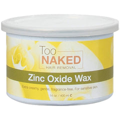 Too Naked fragrance-free wax helps avoid fragrance irritation during waxing sessions.