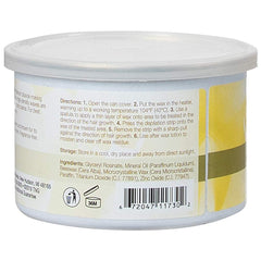 Too Naked non-transparent salon wax offers a calm, controlled application.