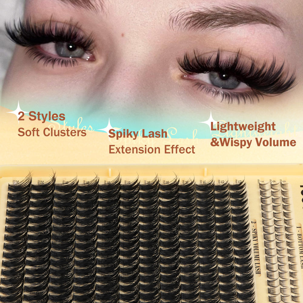 TOOCHUNAG 20mm lash spikes deliver dramatic, yet wearable, eye drama.