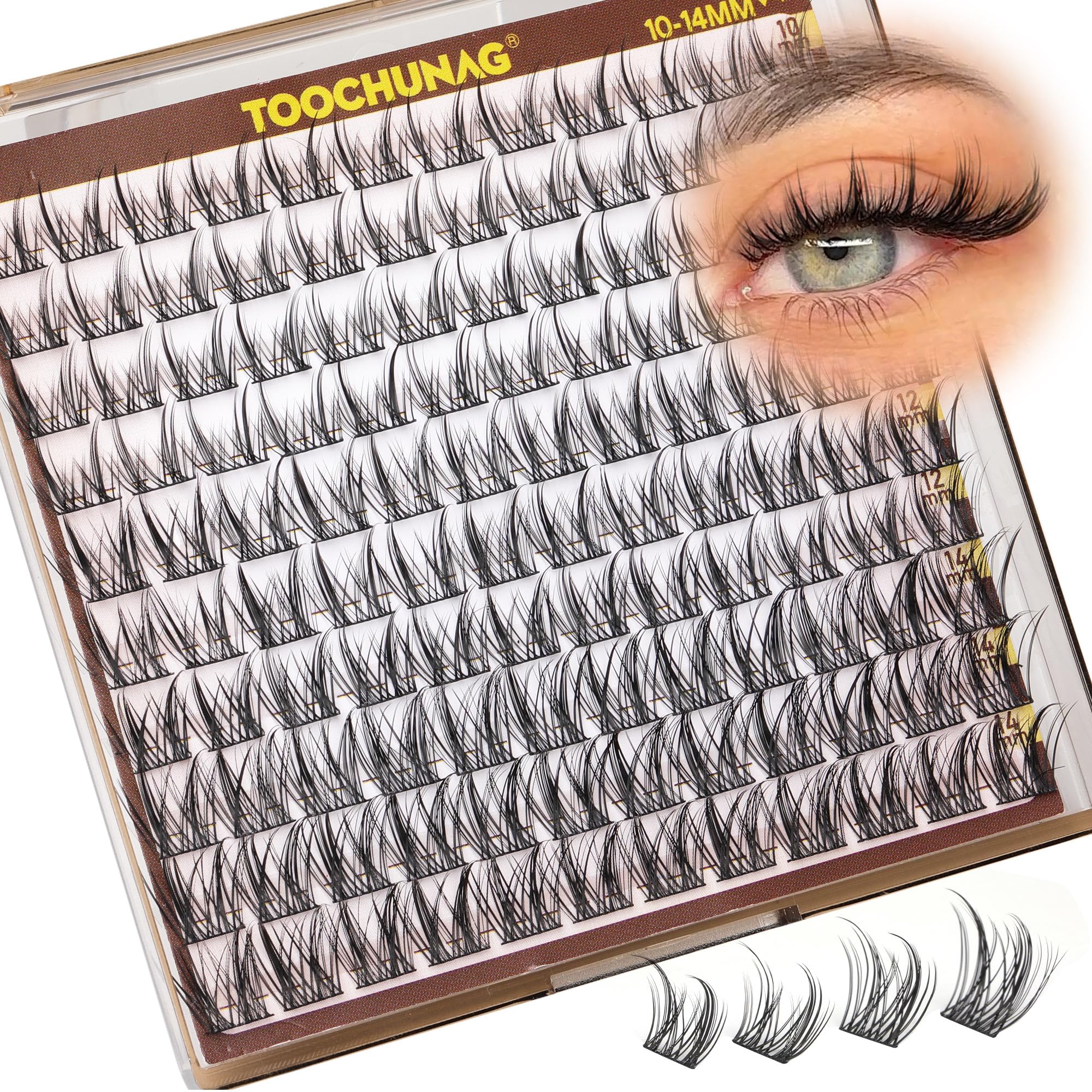 TOOCHUNAG beginner-friendly lashes for quick no-fuss glam