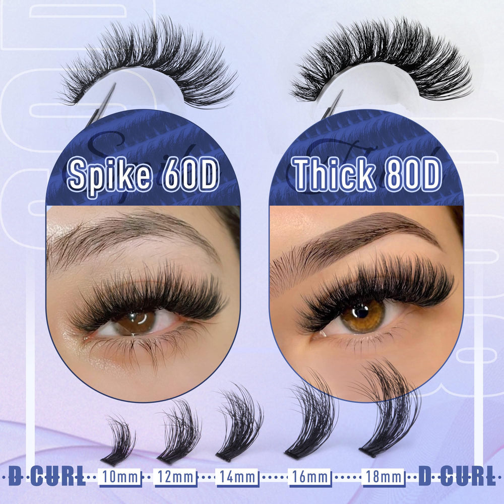 TOOCHUNAG blunt lash tweezers for precise application