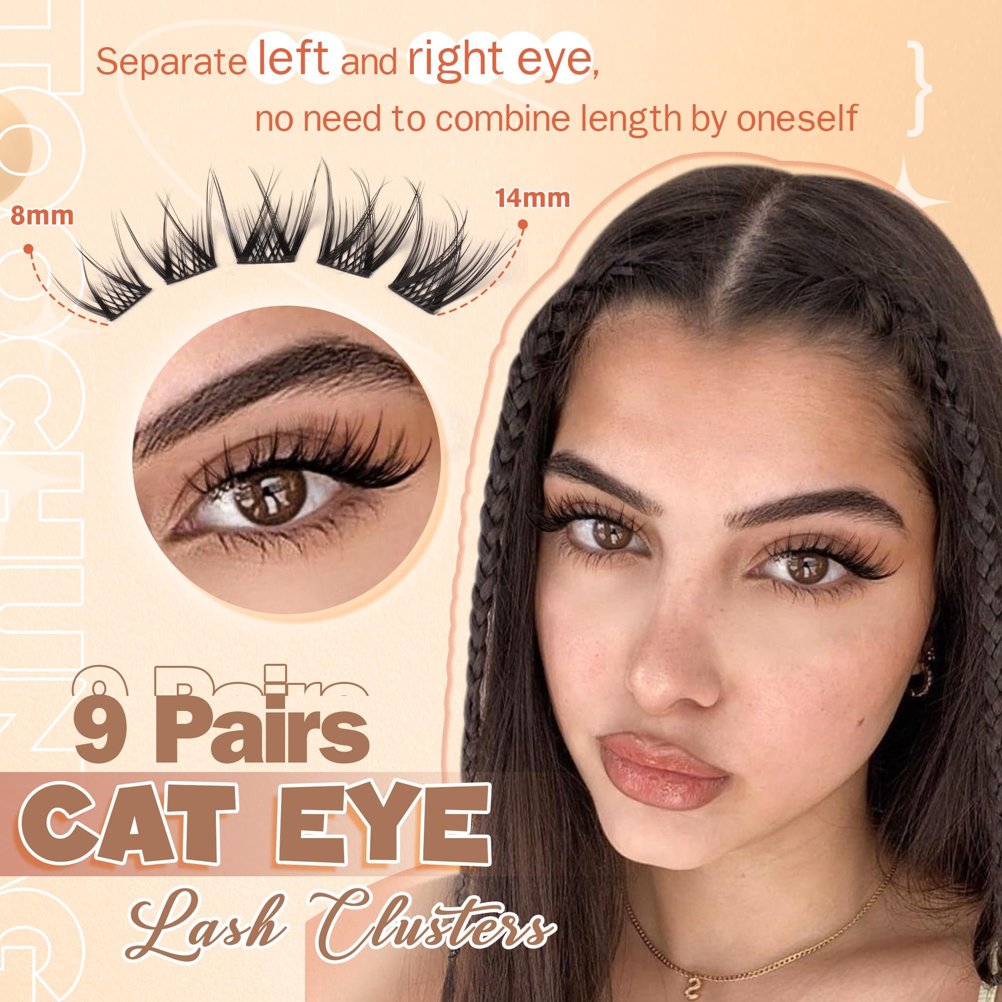 TOOCHUNAG C curl wispy lashes provide natural definition for daytime wear