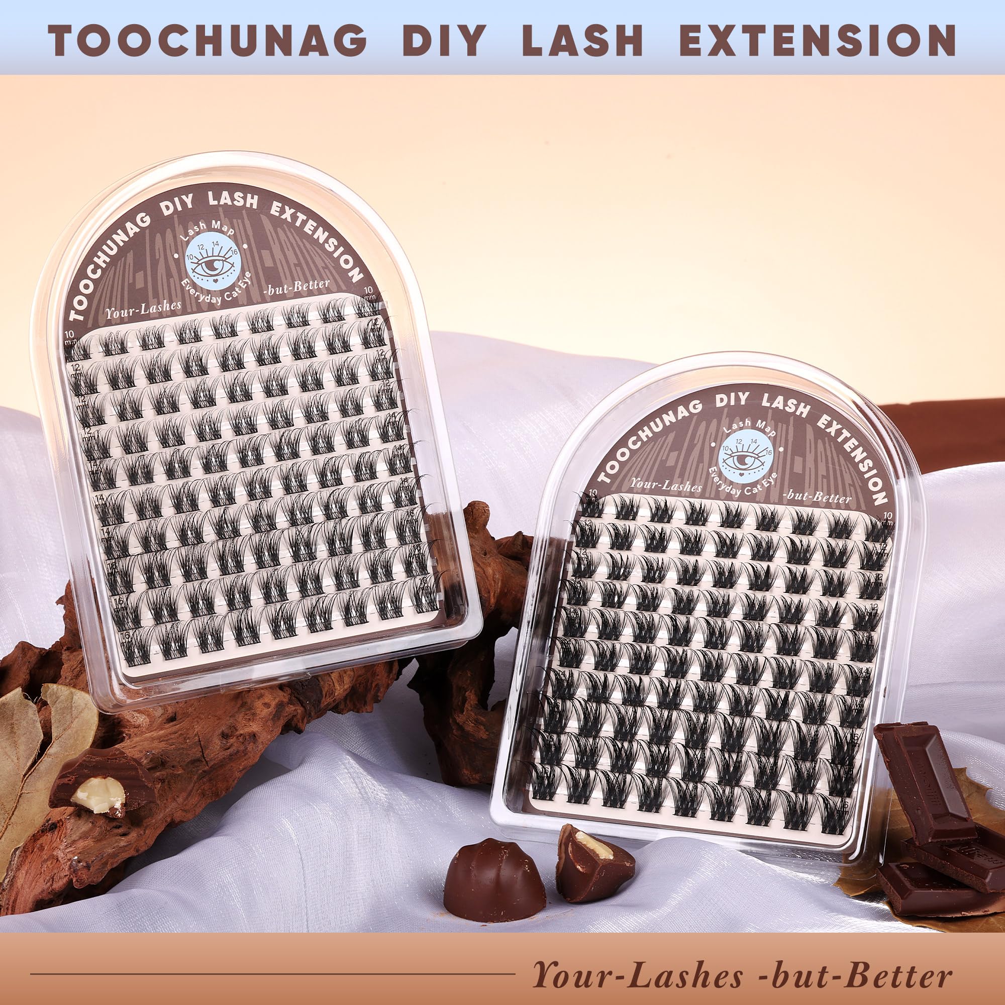 TOOCHUNAG 4-length DIY set to customize your look