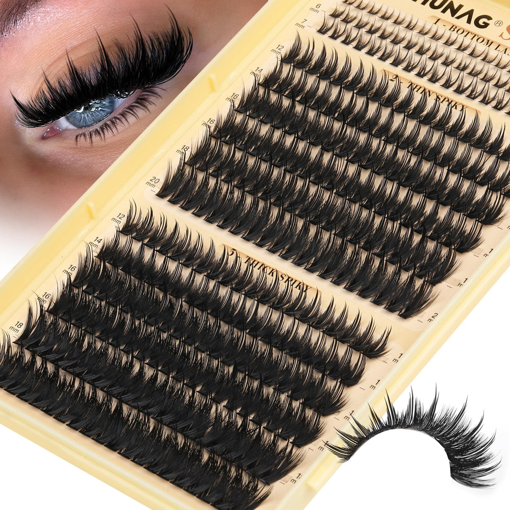 TOOCHUNAG DIY lash kit enables quick salon-style cluster looks