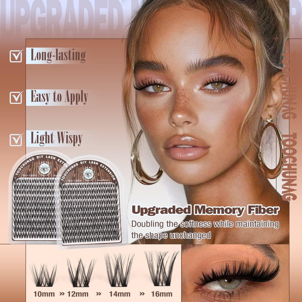 TOOCHUNAG Flora lash bond application for secure root adhesion.