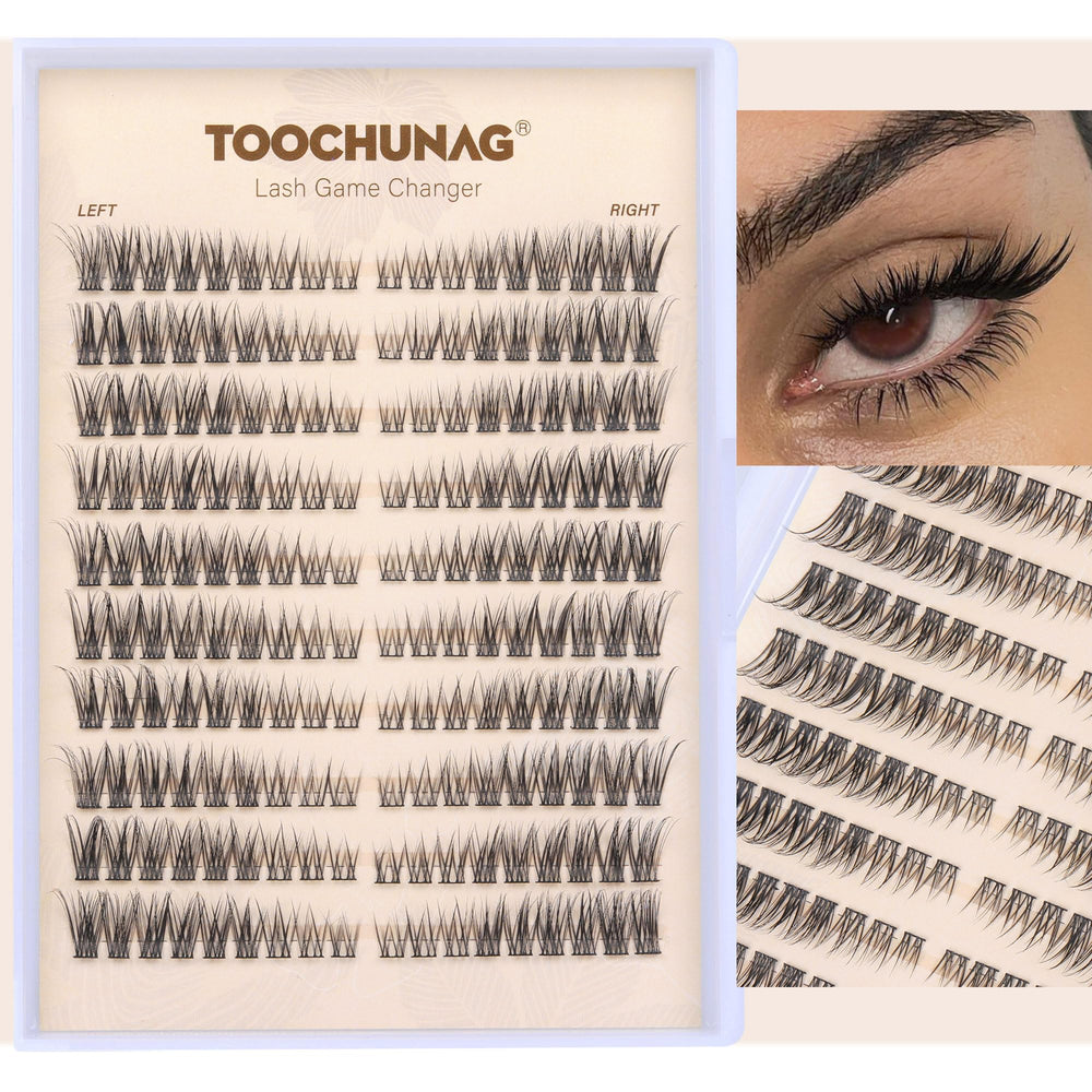 TOOCHUNAG imported fiber for long-lasting, natural-feeling lash extensions
