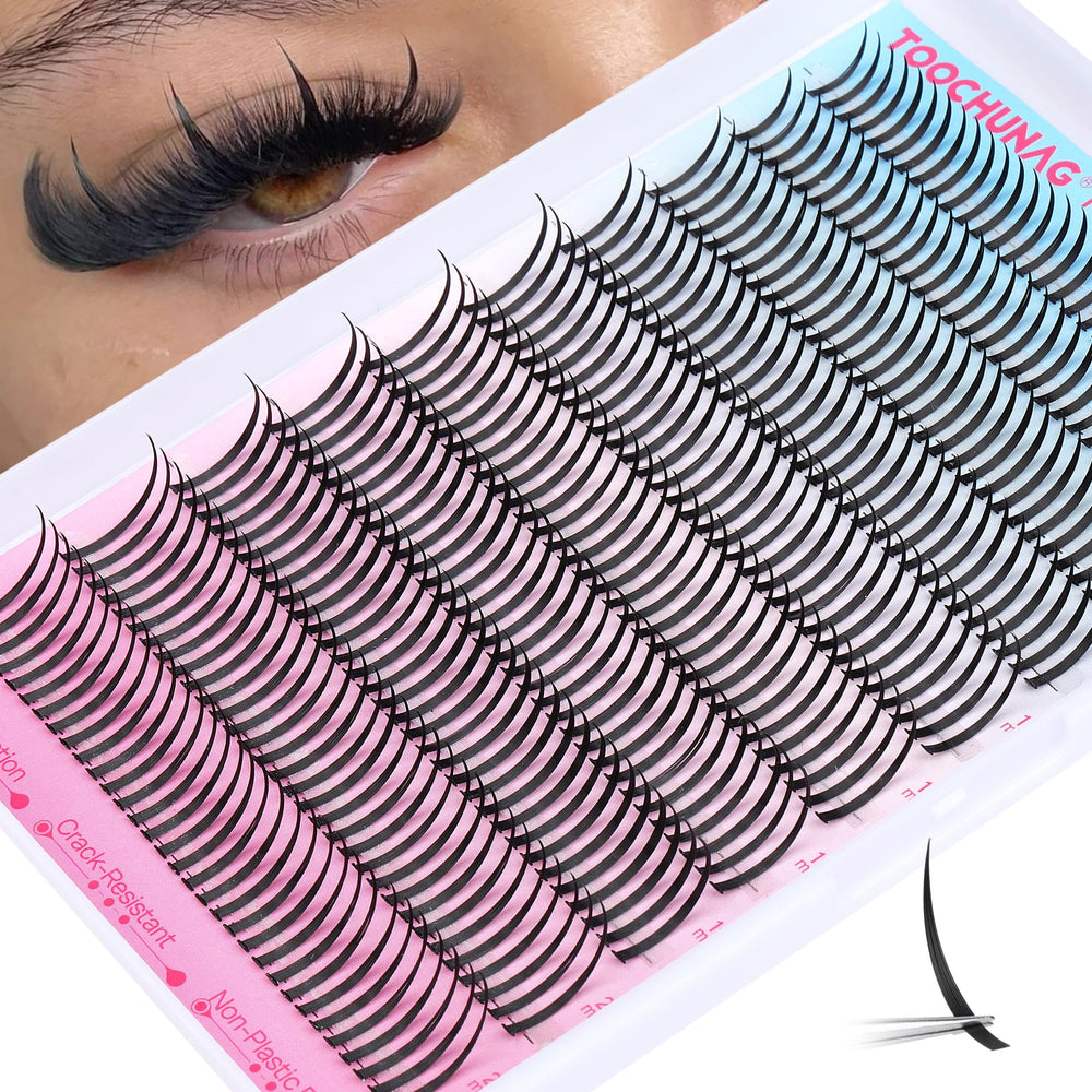 TOOCHUNAG Lash Spikes 21mm mega-volume for bold, dramatic lashes.
