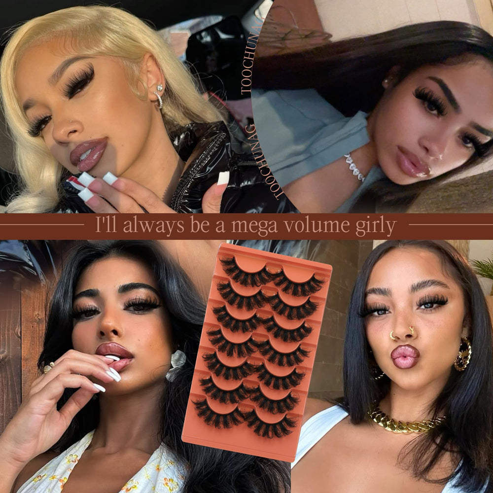TOOCHUNAG lashes reusable up to 10 times with proper care