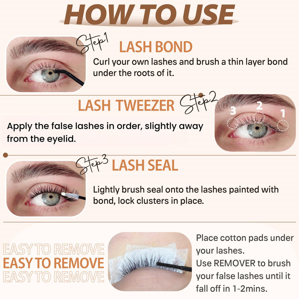 TOOCHUNAG lashes can be reused with proper care